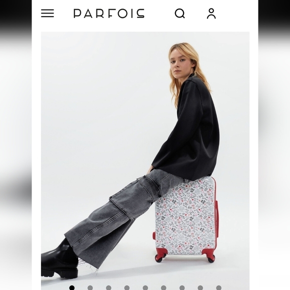 PARFOIS from France handbag and cabin trolley, ultralight luggage - Picture 1 of 16